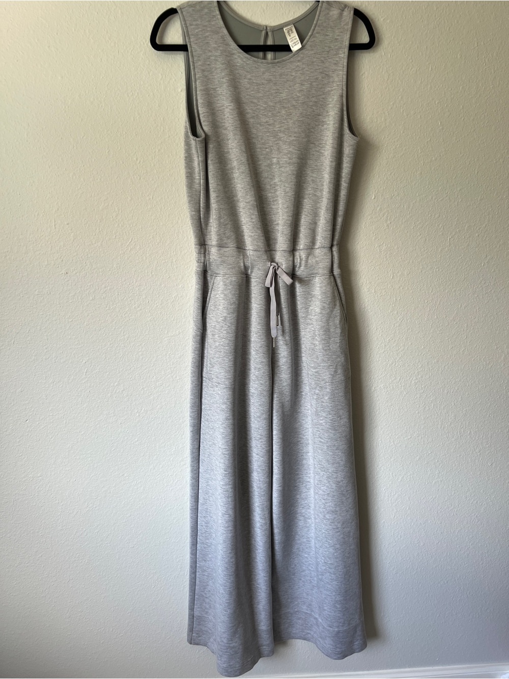 Spanx Air Essentials Women's Sleeveless Jumpsuit Size M Heather Gray - Picture 11 of 12